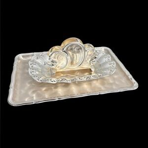 Vintage 3pc Set
Silver Plated Serving Set  -Germany